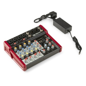 6-канальный студийный фантомный микшер BT +48 В PDM-Y601 Power Dynamics