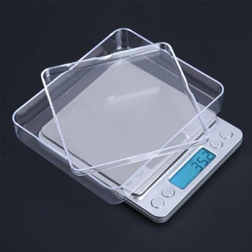 ТОЧНЫЕ КУХОННЫЕ ВЕСЫ 3 кг/0,1 г ДИСПЛЕЙ ДЛЯ ЮВЕЛИРНЫХ ИЗДЕЛИЙ + БАТАРЕЙКИ + 2 ПОДНОСА