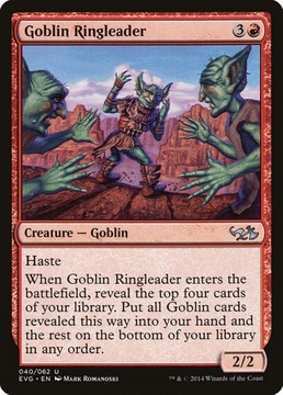 Goblin Ringleader - dobiera gobliny @@@