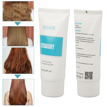 ПРОТЕИНОВЫЙ КРЕМ ДЛЯ ВЫПРЯМЛЕНИЯ ВОЛОС 60 МЛ