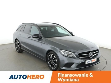 Mercedes Klasa C W205 Kombi Facelifting 2.0 220d 194KM 2019 Mercedes C 220 Avantgarde automat 194KM navi, zdjęcie 9