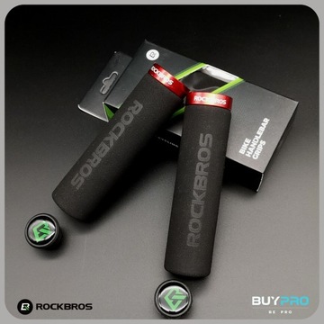 ВЕЛОСИПЕДНЫЕ РУЧКИ BIKE GRIP SOFT накладки на руль Губка ROCKBROS