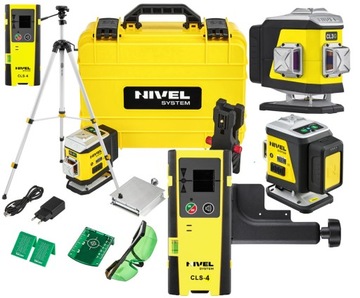NIVEL SYSTEM CL3G Laser krzyżowy NIWELATOR ZESTAW