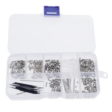 1 zestaw śrub do klarnetu z pudełkiem naprawa klarnetu część DIY