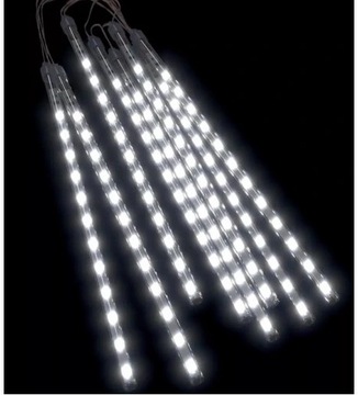 LAMPKI METEORY 288 LED DESZCZ METEORÓW SOPLE 75CM