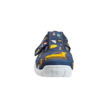 buty kapcie chłopięce RAWEKS przedszkole szkoła Koparka B22 31