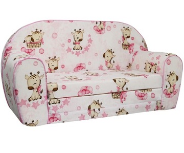 SOFA Z PIANKI ROZKŁADANA DLA DZIECKA DZIECI PIANKOWA DO ZABAWY NA PREZENT
