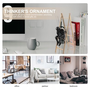 Decore Home Thinker Скульптура для украшения офиса