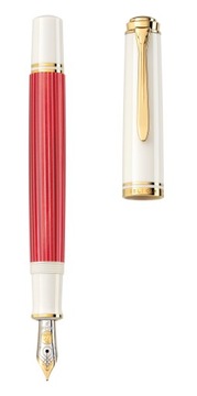 Pelikan pióro wieczne B Souverän M600 Red-White