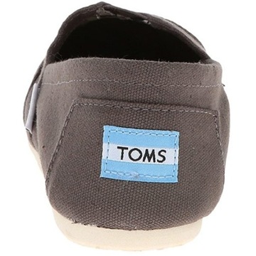 TOMS Classic Ash ESPADRYLE TRAMPKI 35,5