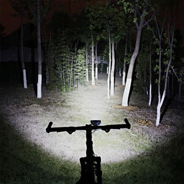 LM Solarstorm 3x Cree XM-L LED 4-modami rowerowa l