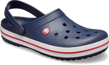 CROCS CROCBAND NAVY GRANATOWE KLAPKI 36-37 M4