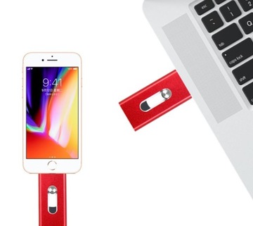 Pendrive 128GB 4w1 USB 3.0, iPhone, Android/Micro USB/TYP C, Windows, OTG