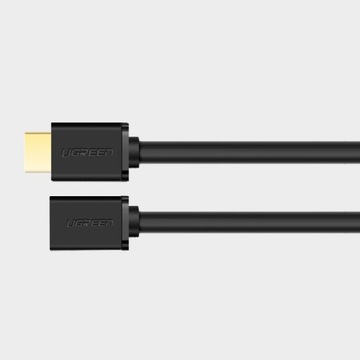 UGREEN УДЛИНИТЕЛЬНЫЙ КАБЕЛЬ HDMI FEMALE/HDMI MALE 4K 0,5 м