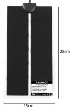 Нагревательный коврик для 15x28 см, террариум 7 Вт, термостат, для рептилий растений