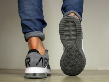 buty męskie Nike AIR MAX sportowe ORYGINAŁ szare sneakersy