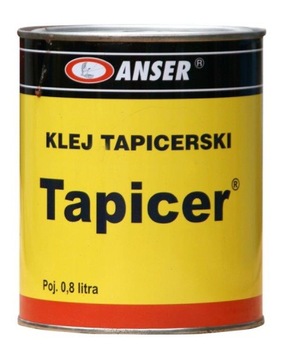 КЛЕЙ TAPICER 0,8L ТКАНИНА FILC ГУБКА СТЕЛЯ 