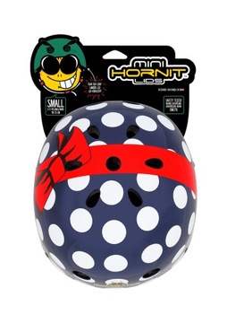 HORNIT kask dziecięcy PolkaDot M 53-58cm