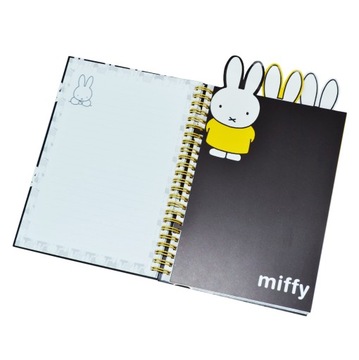 Блокнот MIFFY Rabbit с разделителями, линия 80k