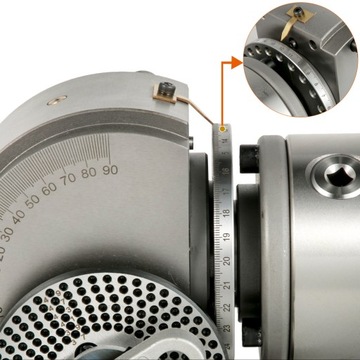 Поворотный разделительный стол, разделитель 100 мм, регулируемая разделительная головка