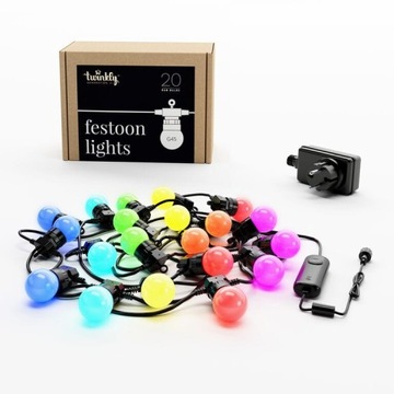 Twinkly Festoon Lights 20 RGB LED zestaw startowy