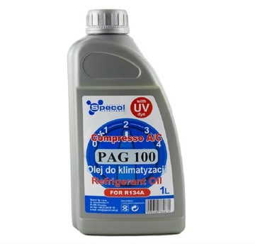SPECOL COMPRESSO A/C PAG 100 Z UV 1L OLEJ DO KLIMY