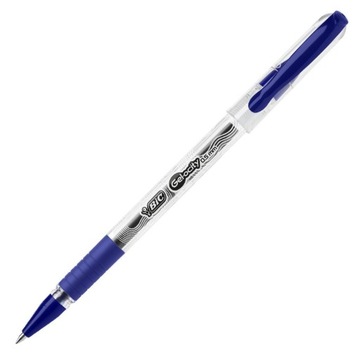 BIC GEL-OCITY STIC DŁUGOPIS ŻELOWY ZE SKUWKĄ SZKOLNY BIUROWY NIEBIESKI