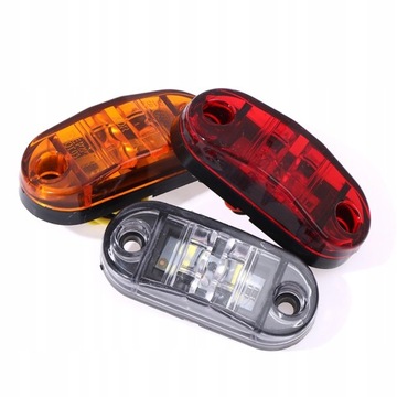 10 szt Warning Light Lampa obrysowa boczna LED