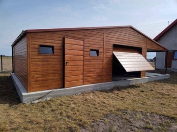 ГАРАЖИ ИЗ ЛИСТОВОГО МЕТАЛЛА ДЕРЕВЯННЫЙ ГАРАЖ 11Х6