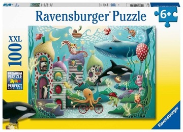 RAVENSBURGER PUZZLE DLA DZIECI 2D: ŚWIAT POD WODĄ 100 ELEMENTÓW 12972