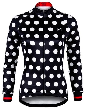Damska bluza rowerowa Vezuvio Dots rozmiar L
