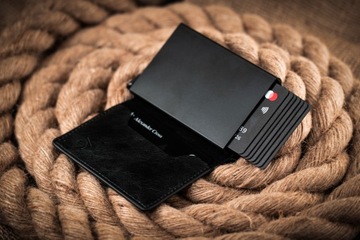 Кошелек с карточным механизмом доступа, RFID, маленький