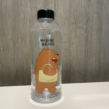1000ml sportowa butelka na wodę przeźroczyste twor