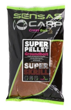 Sensas Zanęta Super Pellet Groundbait Super Krill