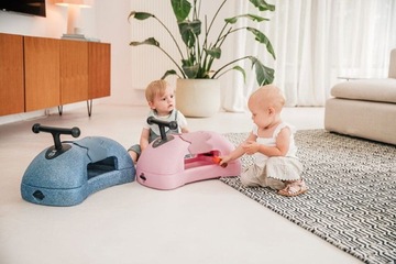 SCOOTANDRIDE My First Ewolucyjny jeździk pchacz 3w1 6 m+ Steel