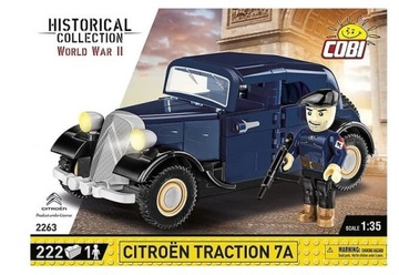 Cobi 2263 Citroen Traction 7a Francuski Samochód