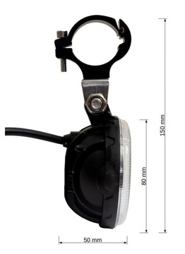 Комплект галогенных ламп Cree 30Вт + держатели трубок