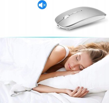 БЕСШУМНАЯ БЕСПРОВОДНАЯ МЫШЬ PLUG and PLAY ДЛЯ НОУТБУКОВ C