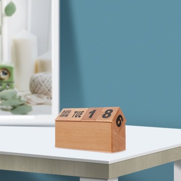 ПРОСТОЙ СТОЛ-КАЛЕНДАРЬ ДАТА БЛОКИ ОФИСНЫЕ УКРАШЕНИЯ МАЛЕНЬКОЕ ДЕРЕВЕНСКОЕ ЗДАНИЕ