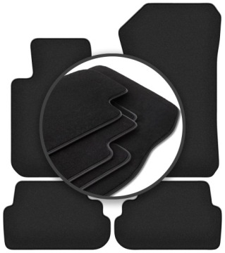 velurové koberce Premium 1 cm: Bmw 1 E81 hatchback 2007-2012