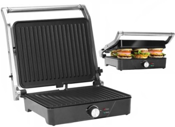 Toustovač Elektrický Gril Sam 2000 W Rozkládací Pro Sendviče Panini