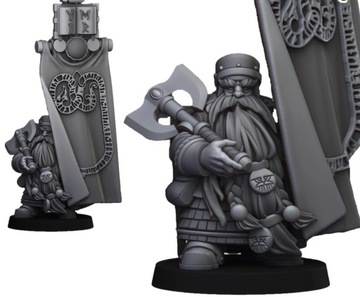 Dwarf Battle Standard Bearer