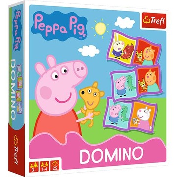 TREFL GRA DOMINO PEPPA 02066