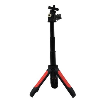 wkv-Mini Extension Pole Tripod Monopod 3 in 1 Red
