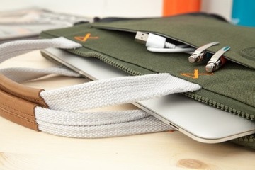 TORBA NA LAPTOP MACBOOK TABLET GOLLA 13'' ZIELONA