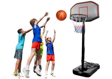 Kosz do Koszykówki Mobilny Regulowany 190-260cm