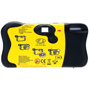 Одноразовый фотоаппарат Kodak Fun Saver со вспышкой 400/39