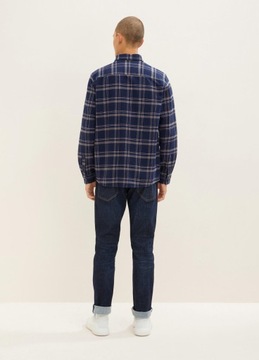 Tom Tailor Shirt - Navy Colorful Check