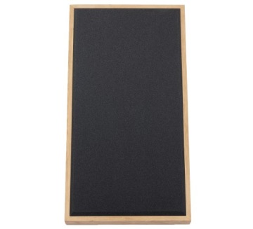 Akustická a dekorativní obrazovka 50 x 100 cm, 5 cm, dřevo, dub, třída absorpce A