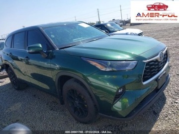 Toyota Highlander III 2023 Toyota Highlander 2023r, Hybrid, LE, 2.5L, 4x4 2.5 Hybryda 243KM